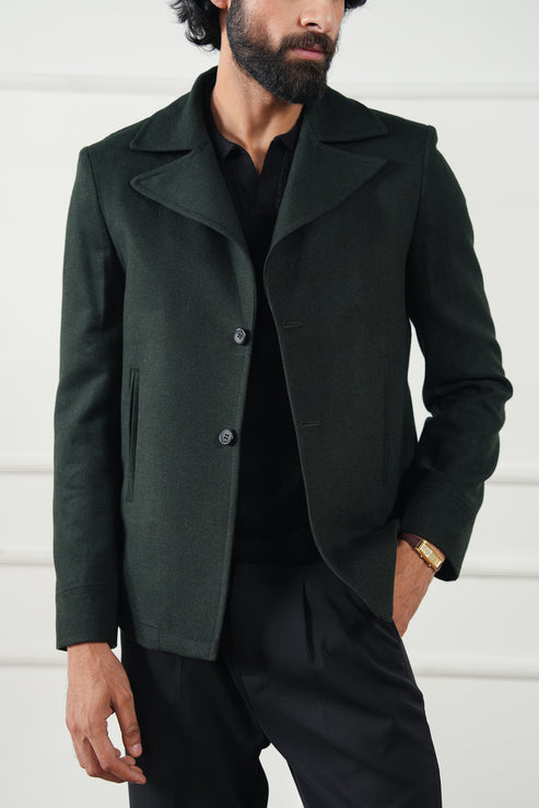 Jet black Polo Shirt for Men