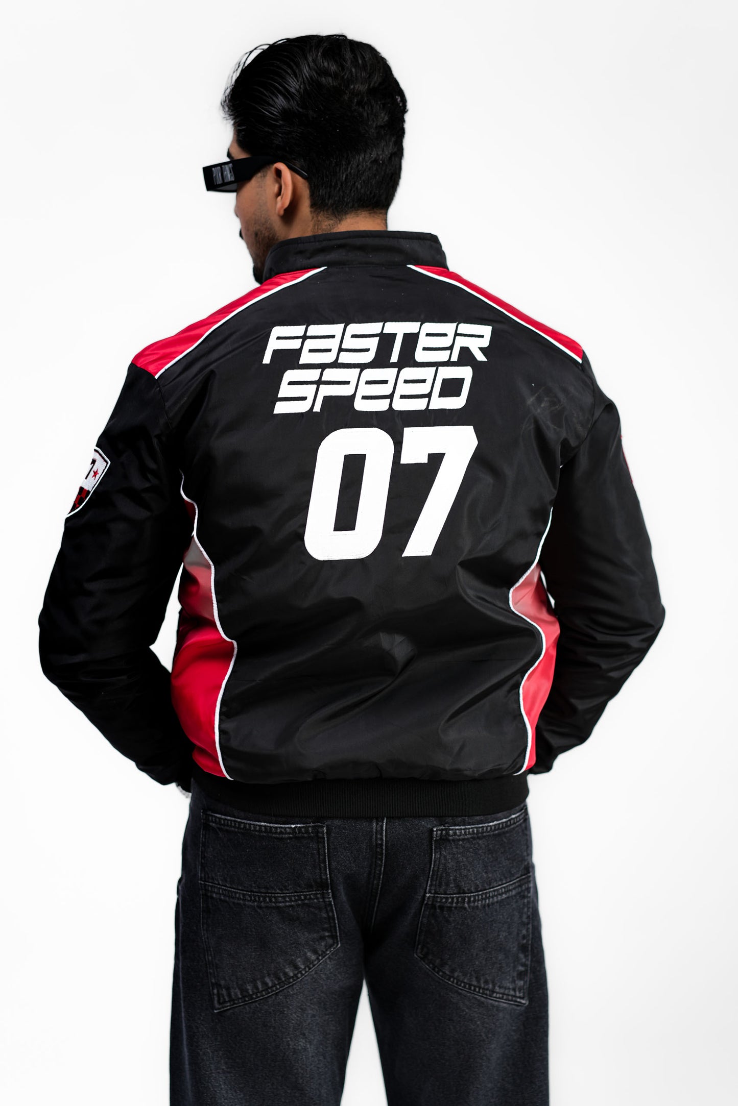 Racing Jacket - BLK/RED