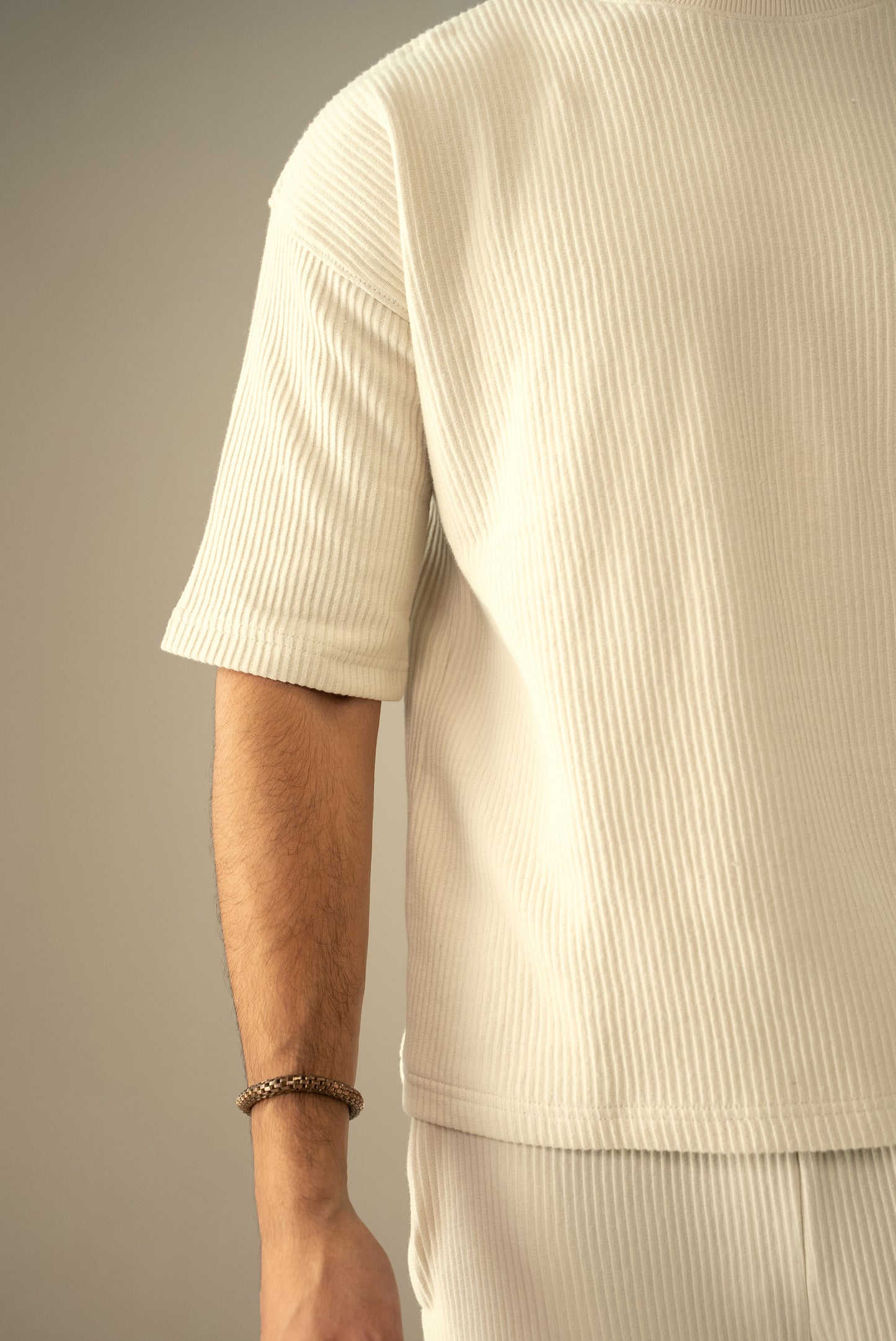 Ottoman Knit Textured T-Shirt (OST-02)