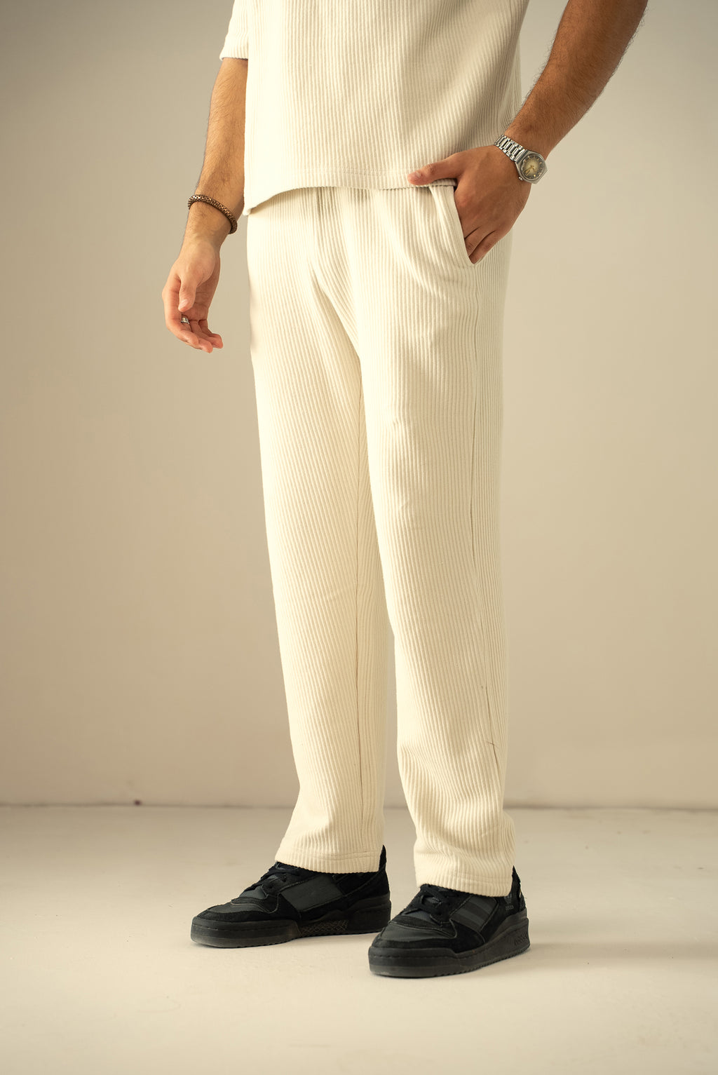 Ottoman Knit Textured Trouser (RFT-02)