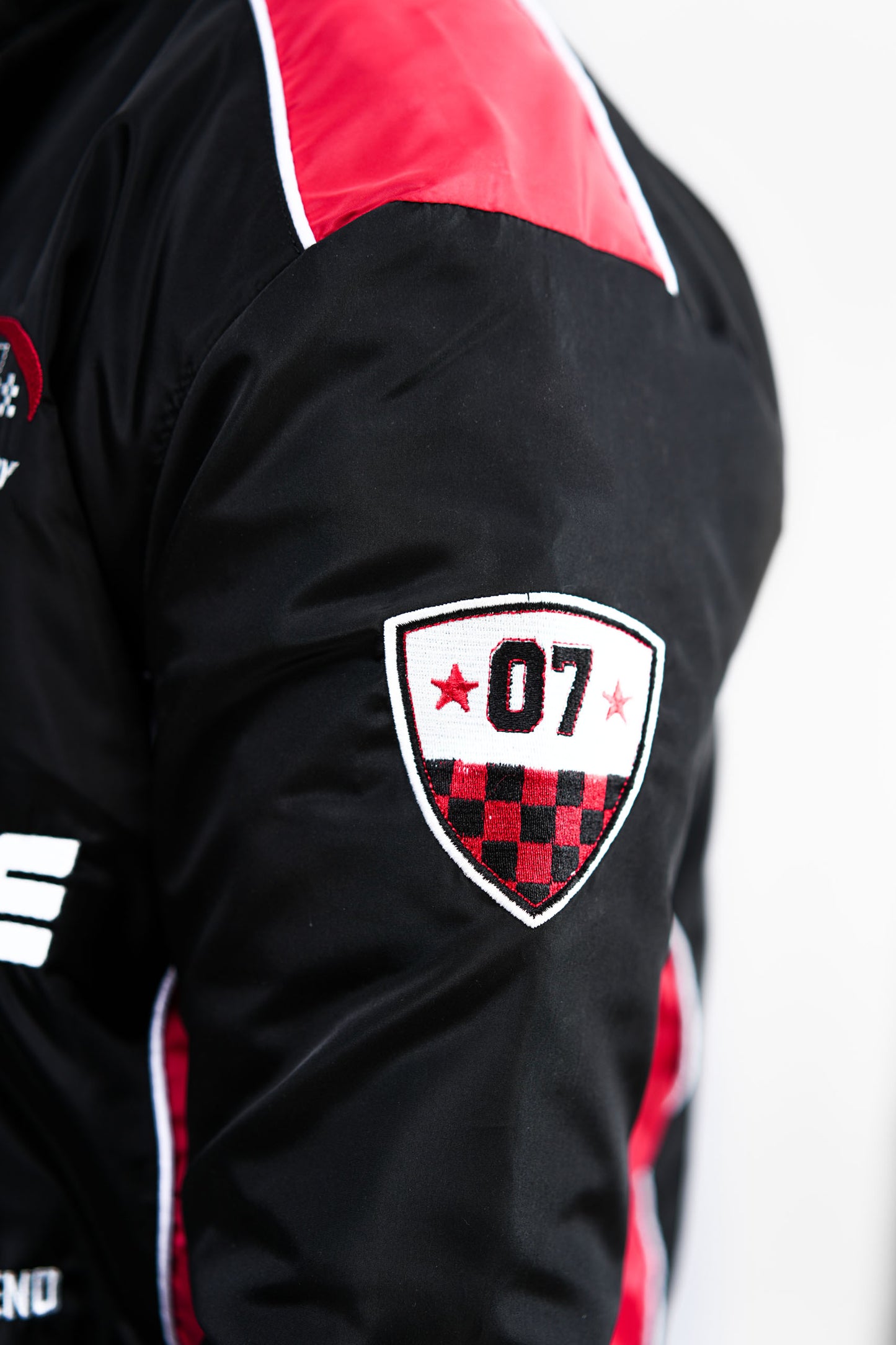 Racing Jacket - BLK/RED