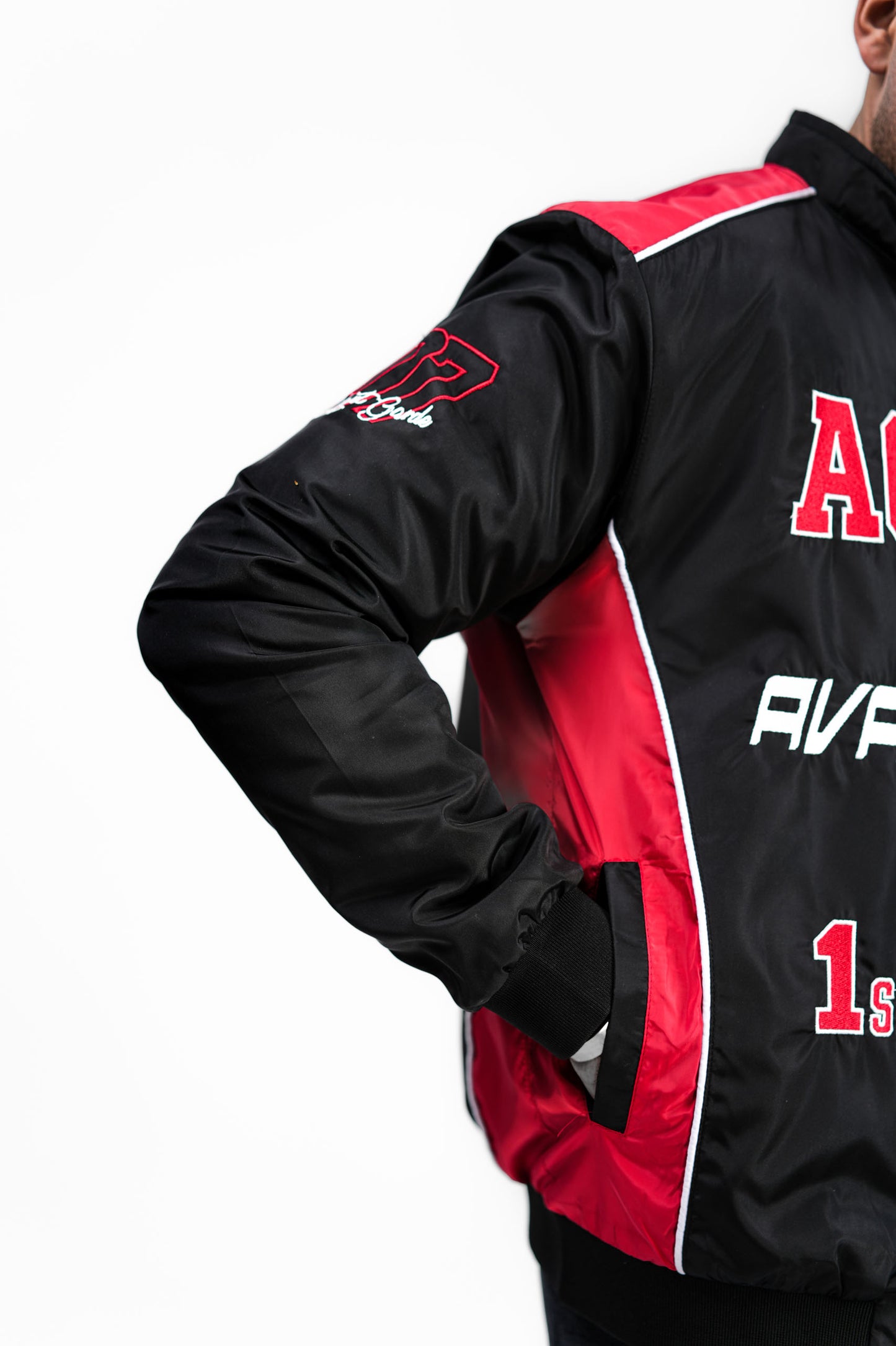 Racing Jacket - BLK/RED