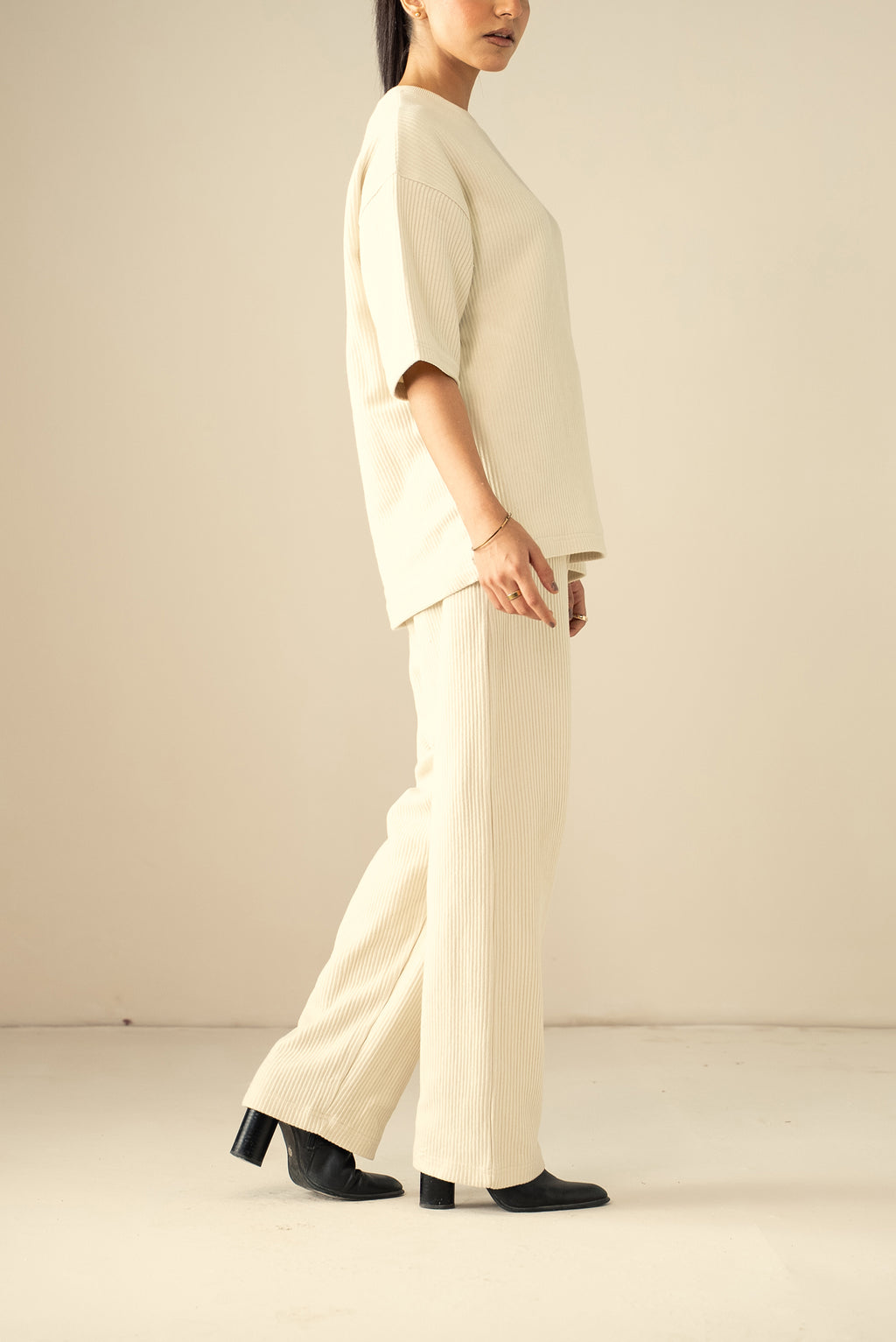Ottoman Knit Textured Trouser (WRT-02)