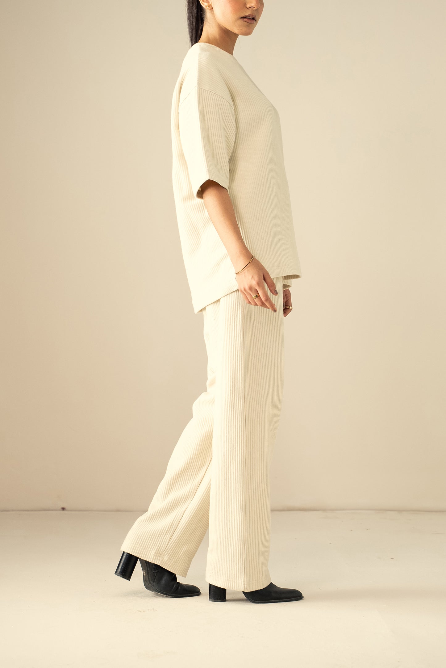 Ottoman Knit Textured Trouser (WRT-02)
