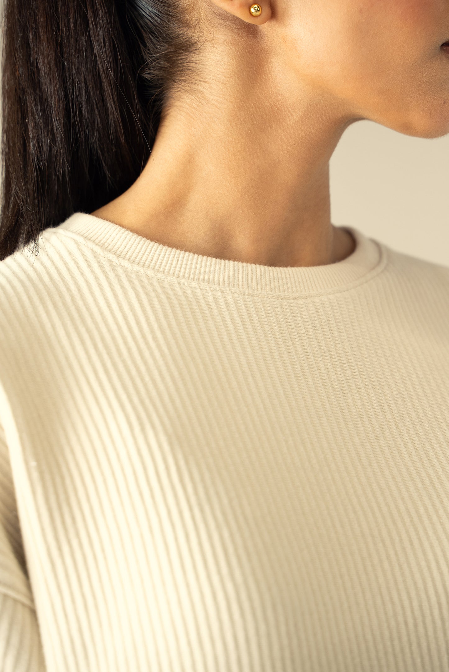 Ottoman Knit Textured T-Shirt (WTS-02)