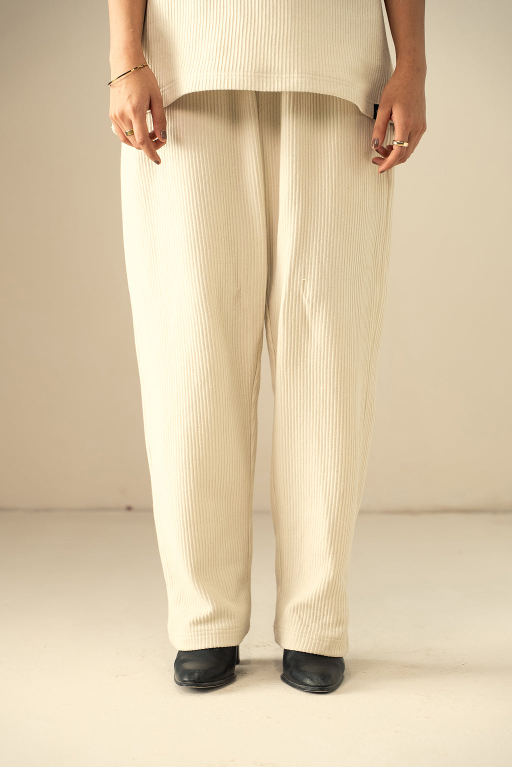 Ottoman Knit Textured Trouser (WRT-02)