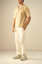 Waffle Knit Cuban Shirt (MBD-02)
