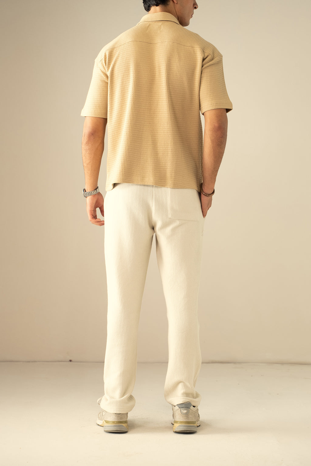 Waffle Knit Cuban Shirt (MBD-02)