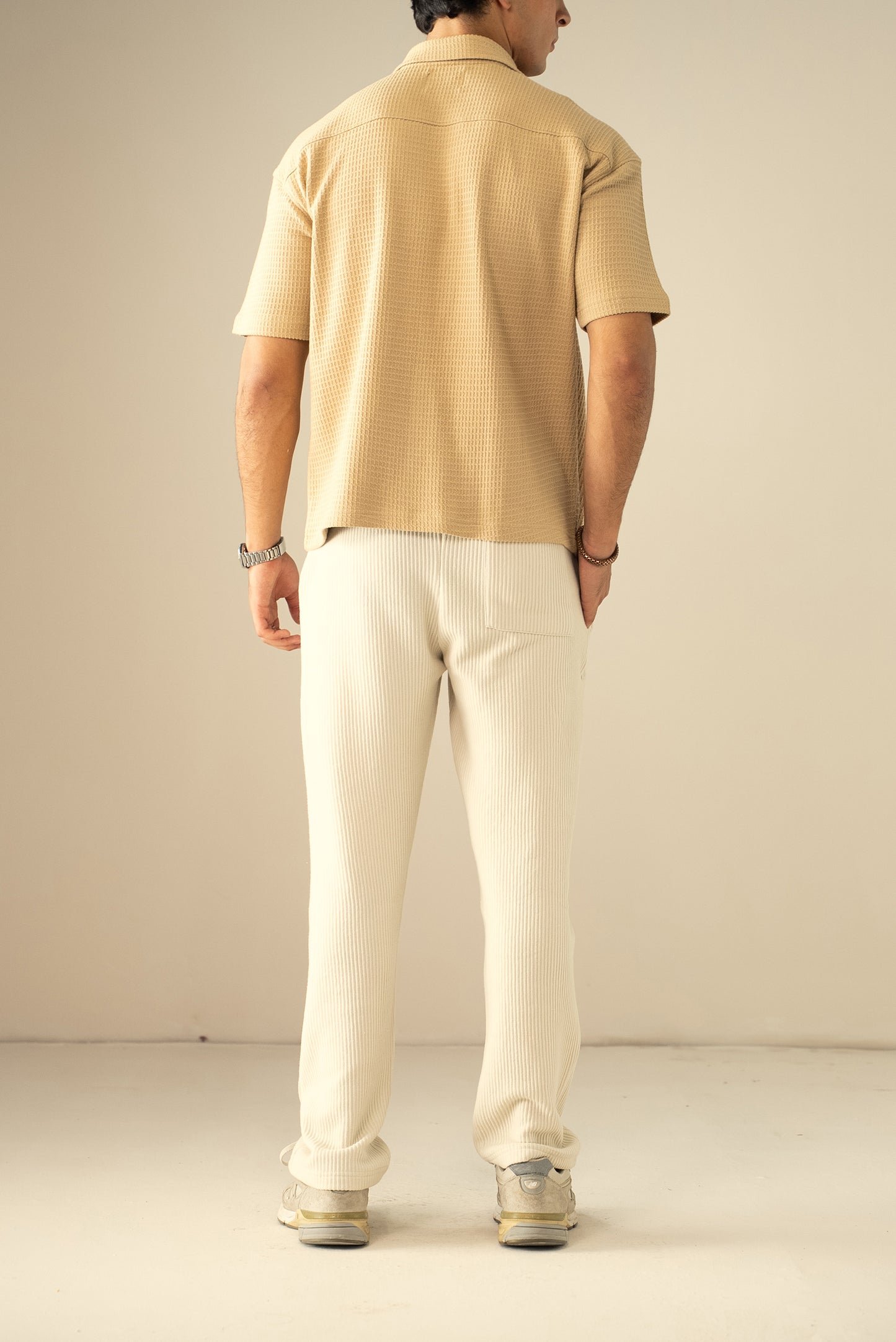 Waffle Knit Cuban Shirt (MBD-02)