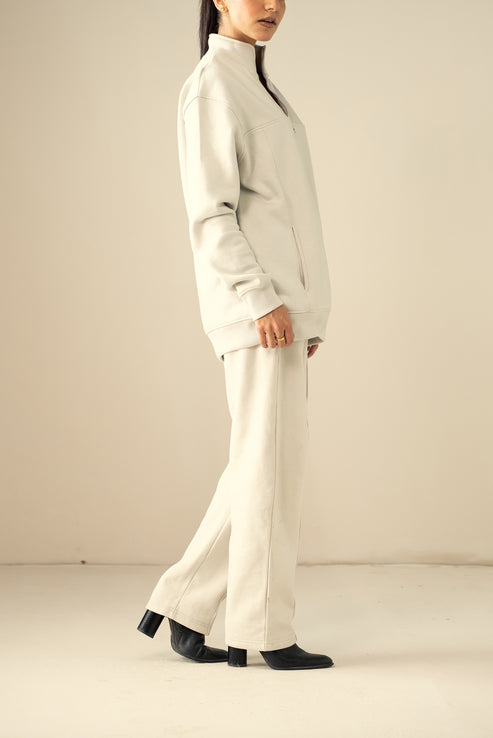 Cream Trousers for Men