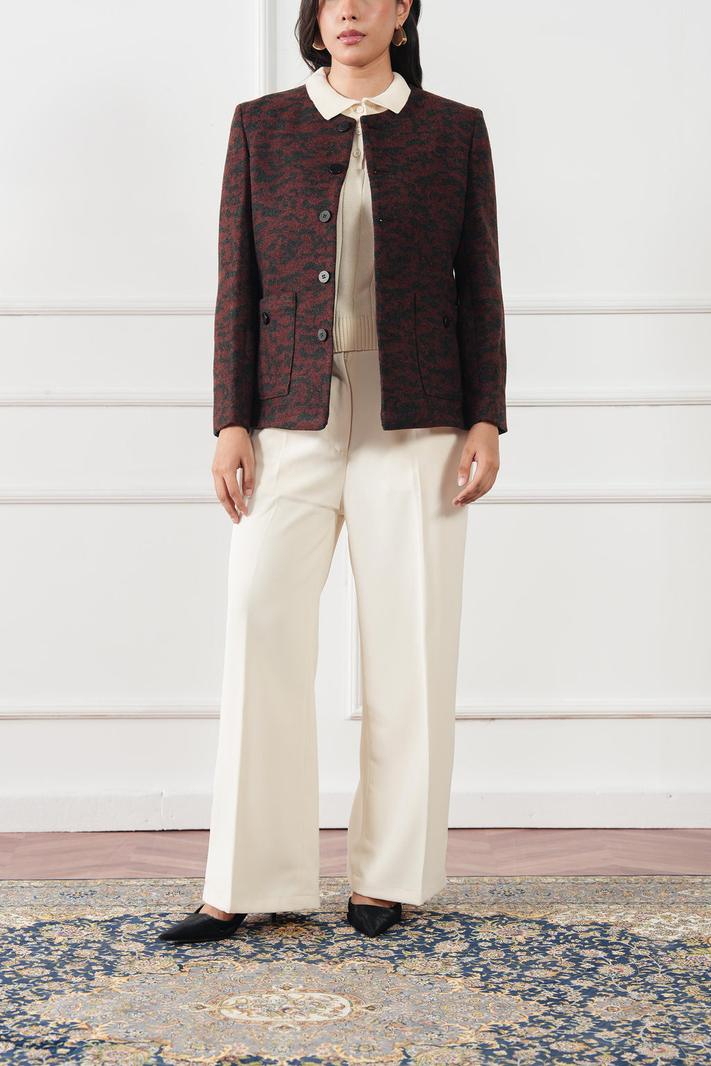 The Bordeaux Wool Jacket
