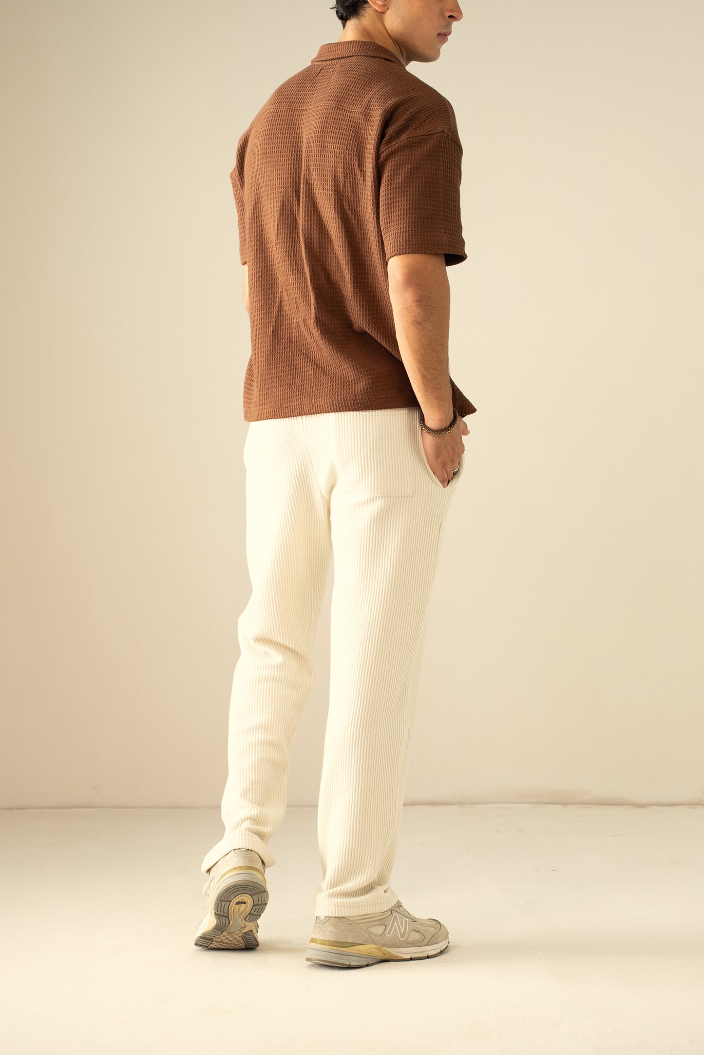 Waffle Knit Cuban Shirt (MBD-01)