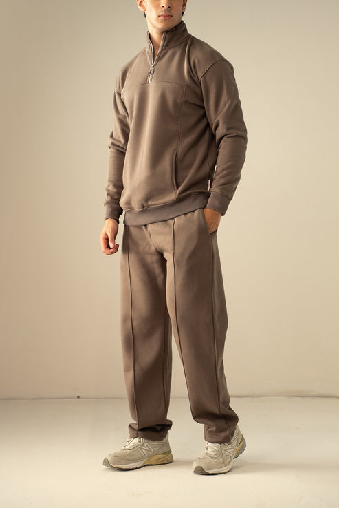 Coffee brown Sweatshirt for Unisex