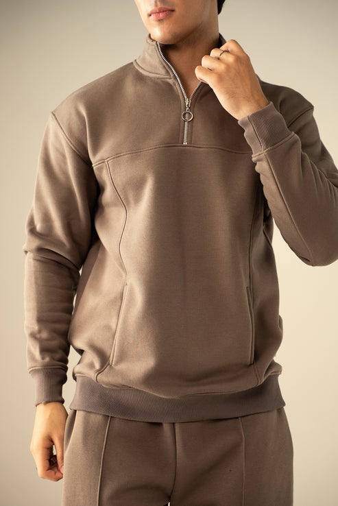 Coffee brown Sweatshirt for Unisex