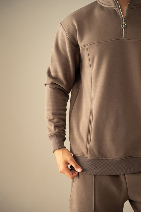 Coffee brown Sweatshirt for Unisex