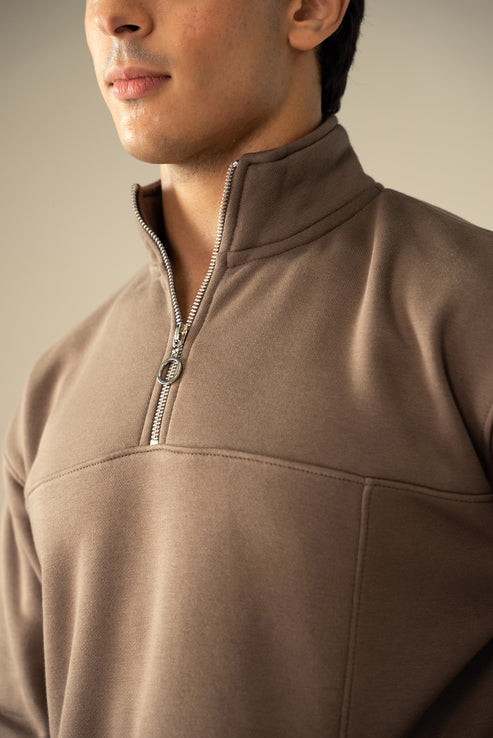 Coffee brown Sweatshirt for Unisex