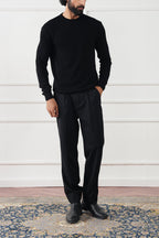 Crew Neck Knit Sweater (MKS-03)