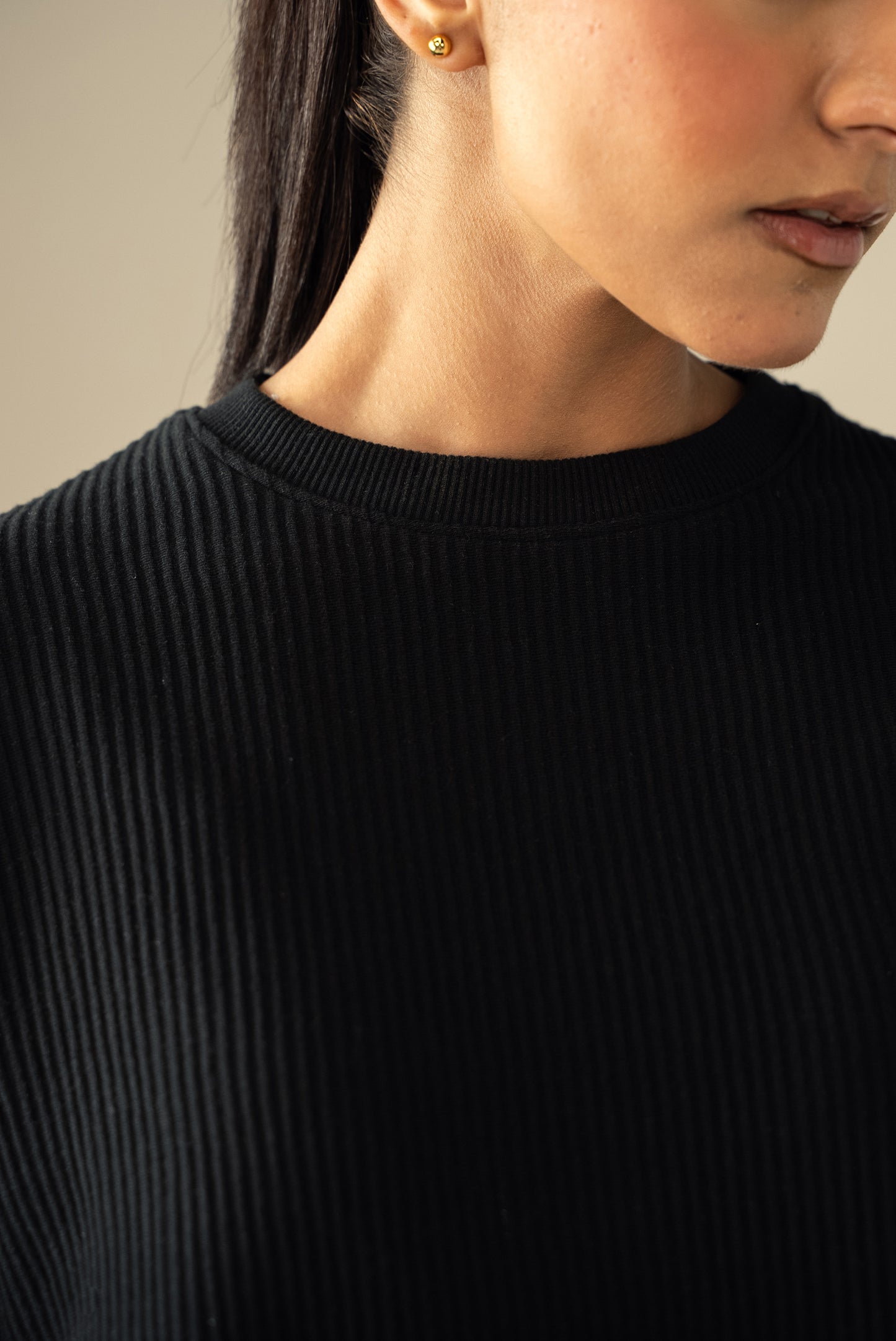 Ottoman Knit Textured T-Shirt (WTS-01)