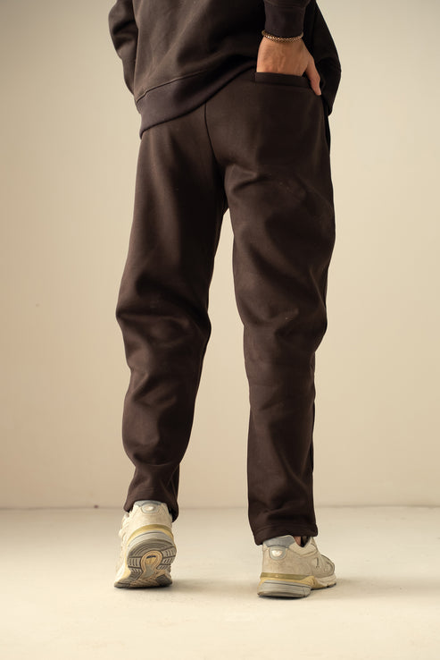 Chocolate brown Trousers for Men
