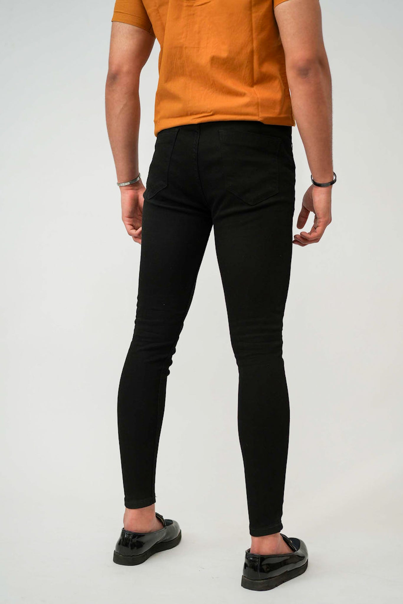 Jet Black Jeans - Muscle Fit