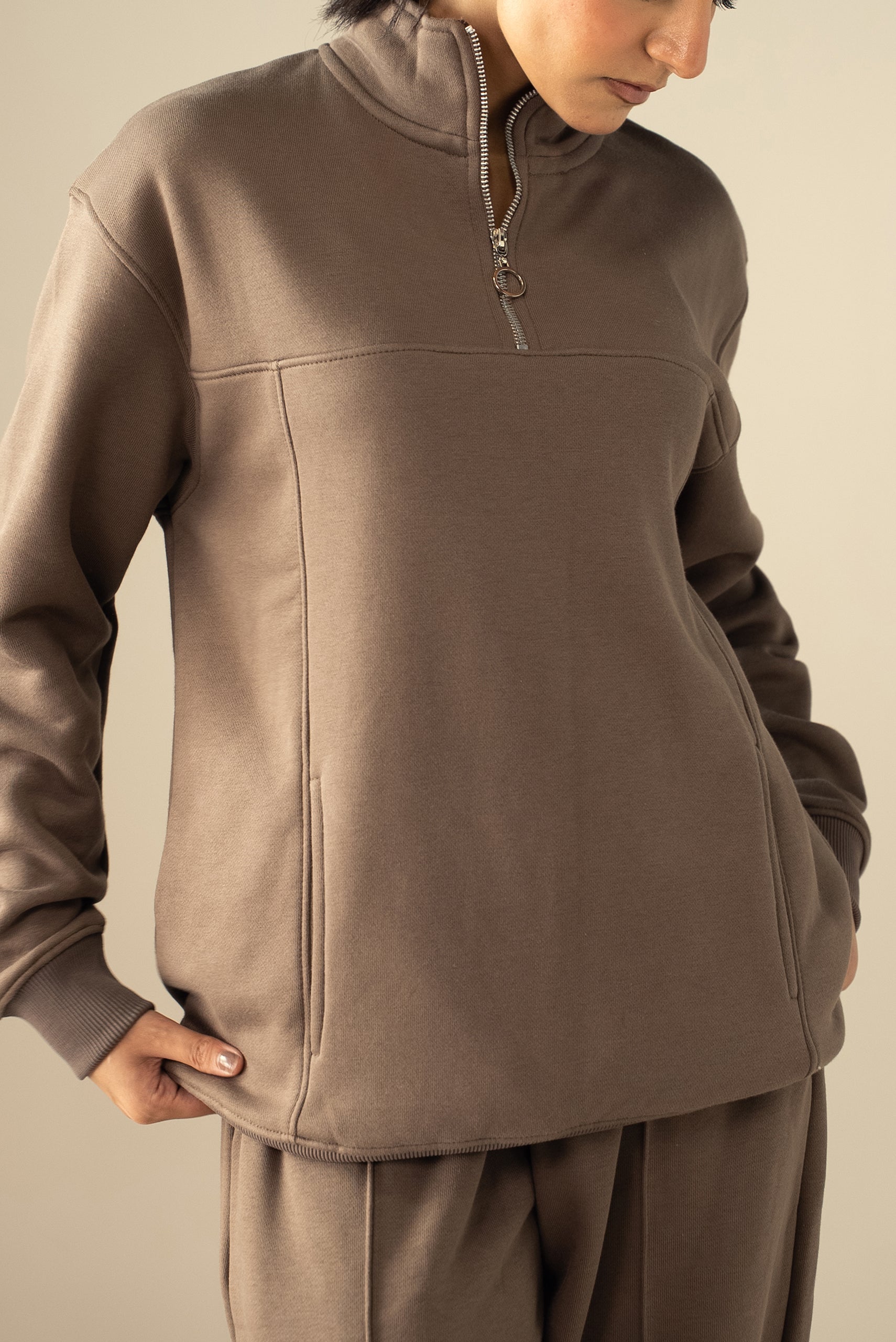 Quarter Zip Sweatshirt (MNZ-04)