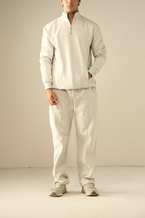 Cream Trousers for Men