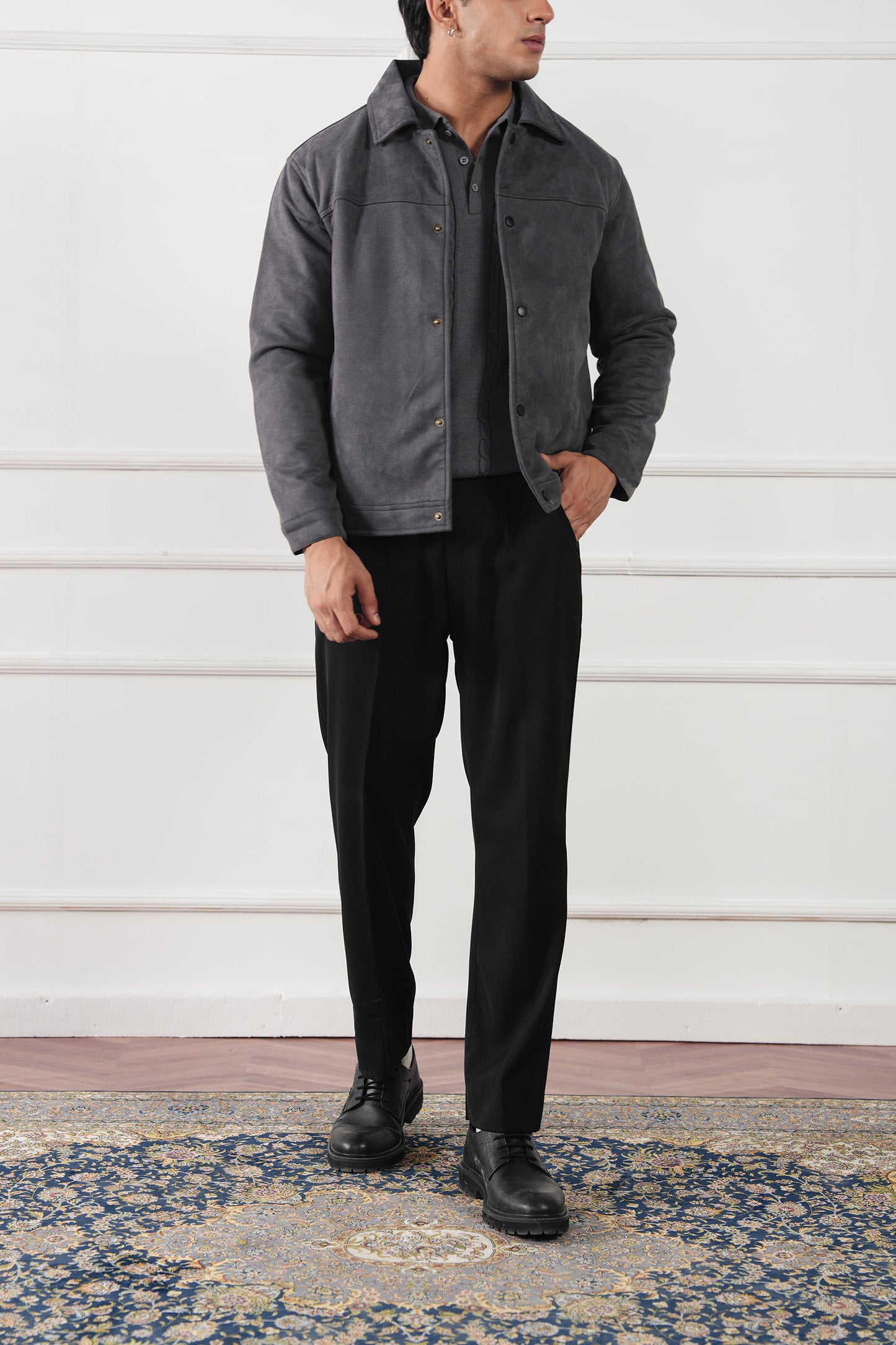 Classic Suede Jacket (MLJ-04)