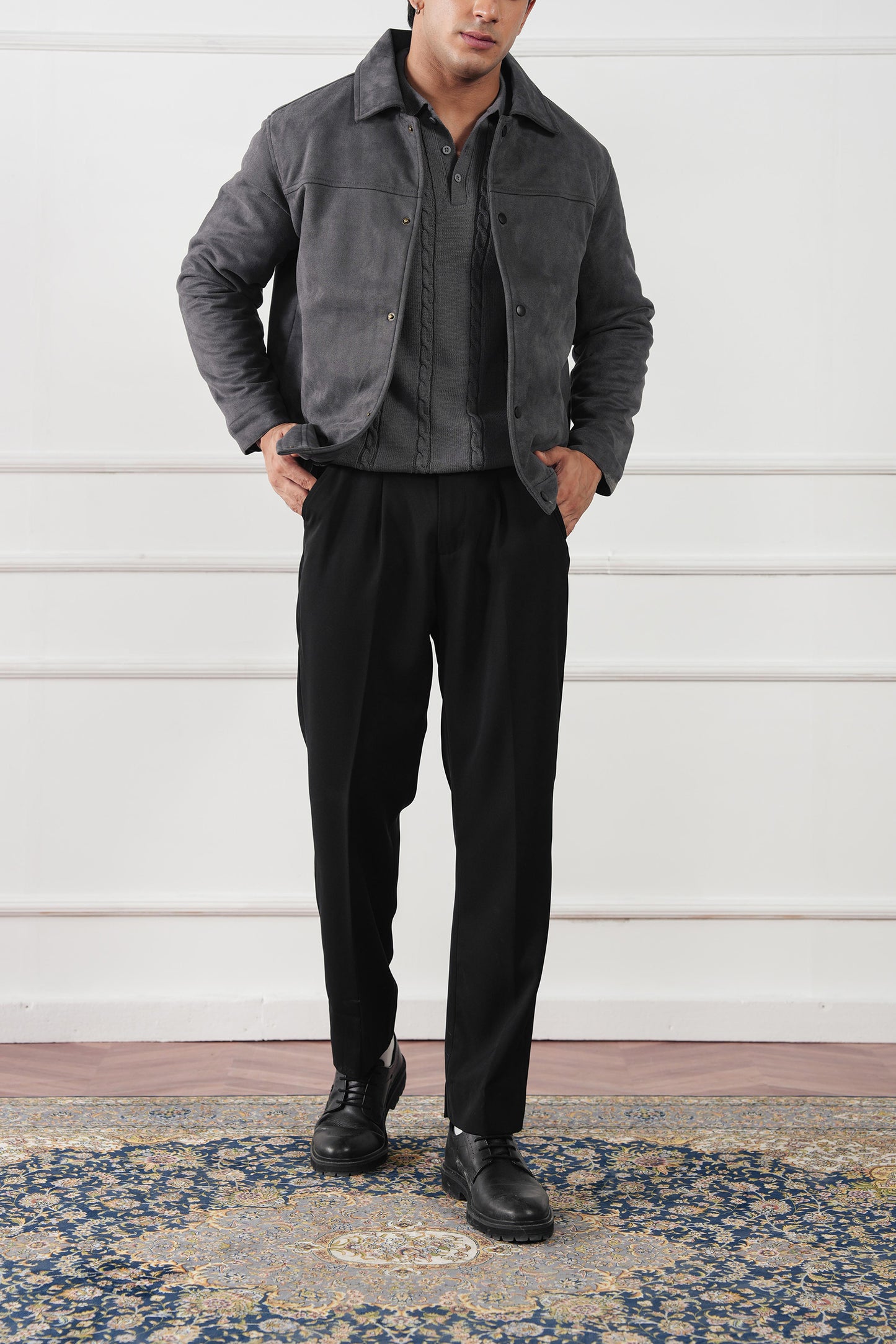 Classic Suede Jacket (MLJ-04)