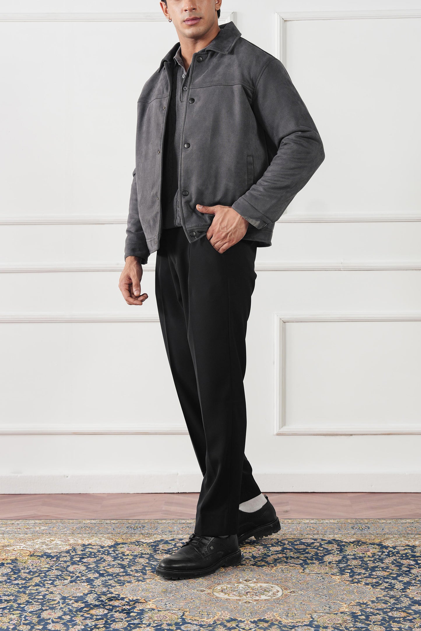 Classic Suede Jacket (MLJ-04)