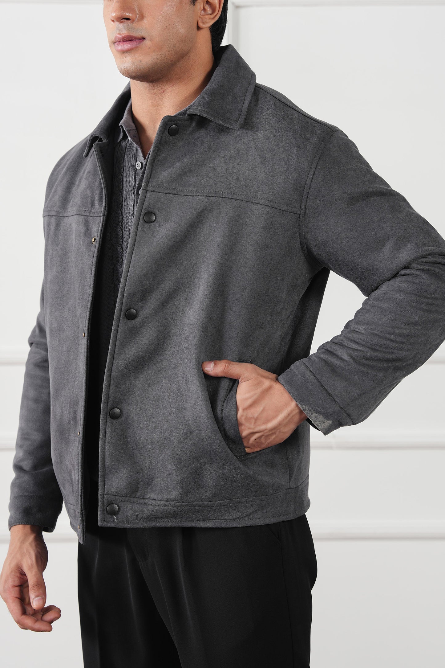 Classic Suede Jacket (MLJ-04)