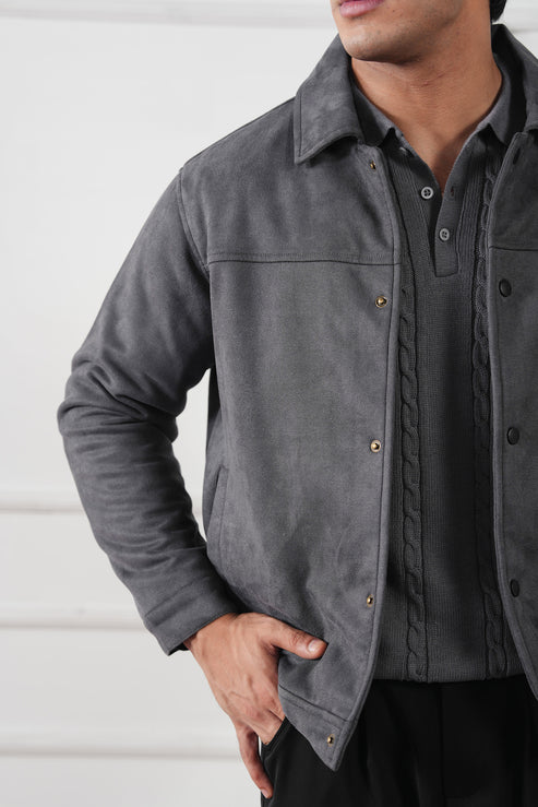 Dark grey Jacket for Men