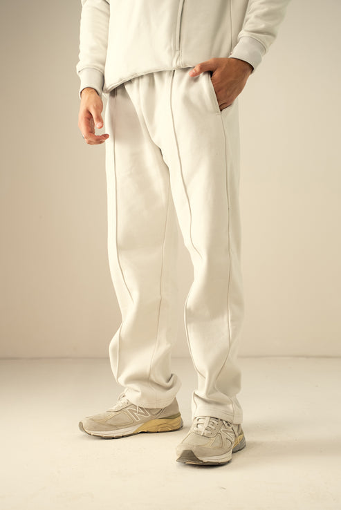 Cream Trousers for Men