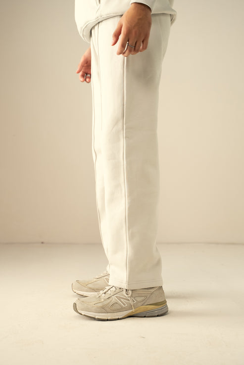Cream Trousers for Men