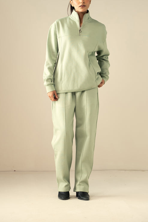 Pistachio green Sweatshirt for Unisex