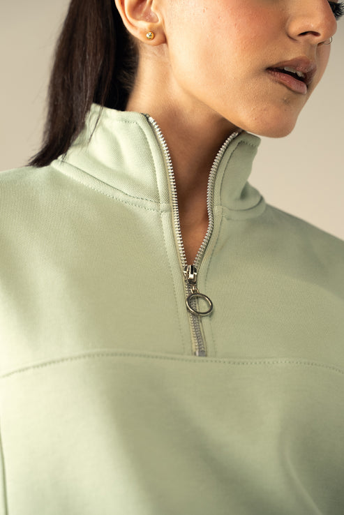 Pistachio green Sweatshirt for Unisex