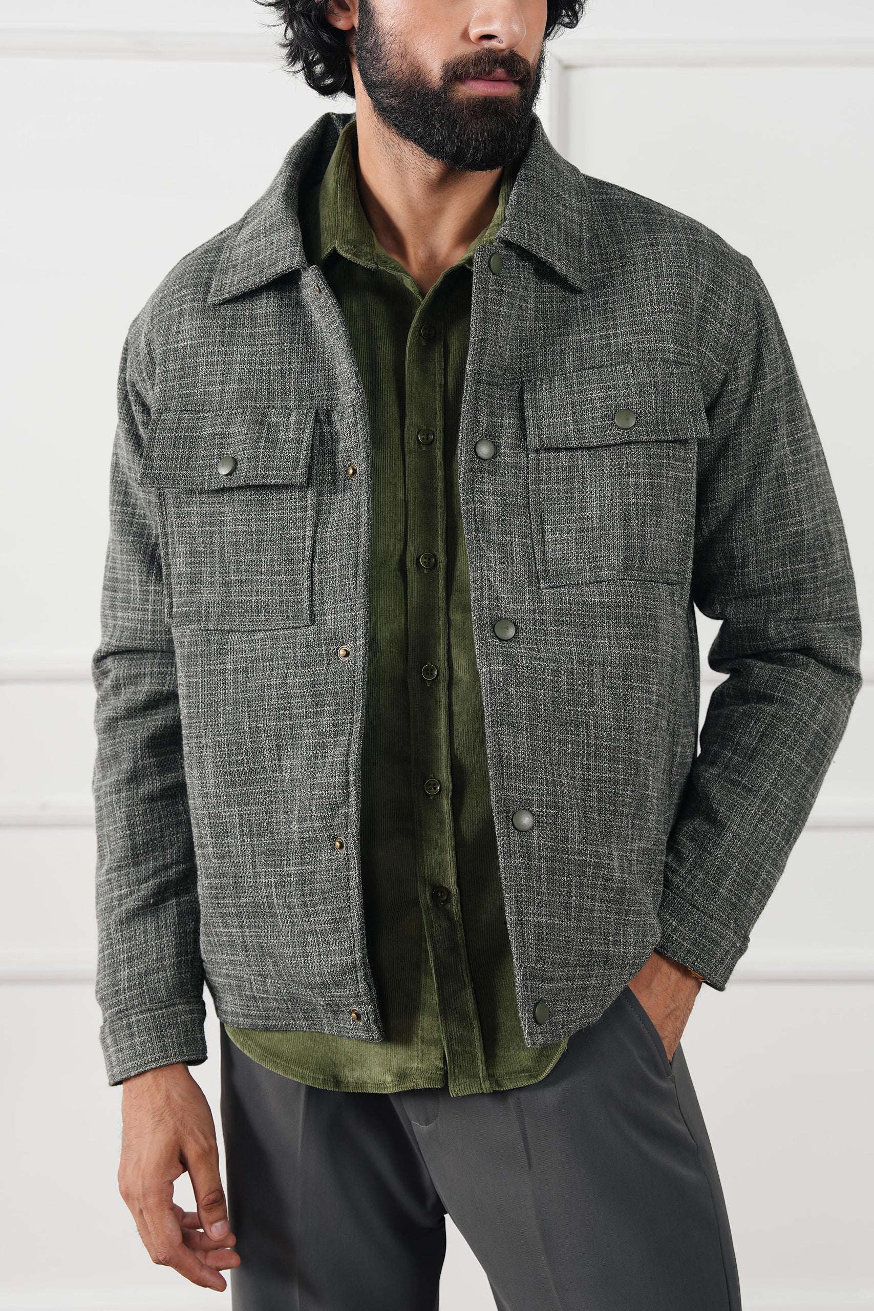Harrington Wool Jacket (MWJ-06)