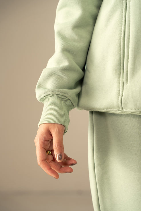 Pistachio green Sweatshirt for Unisex