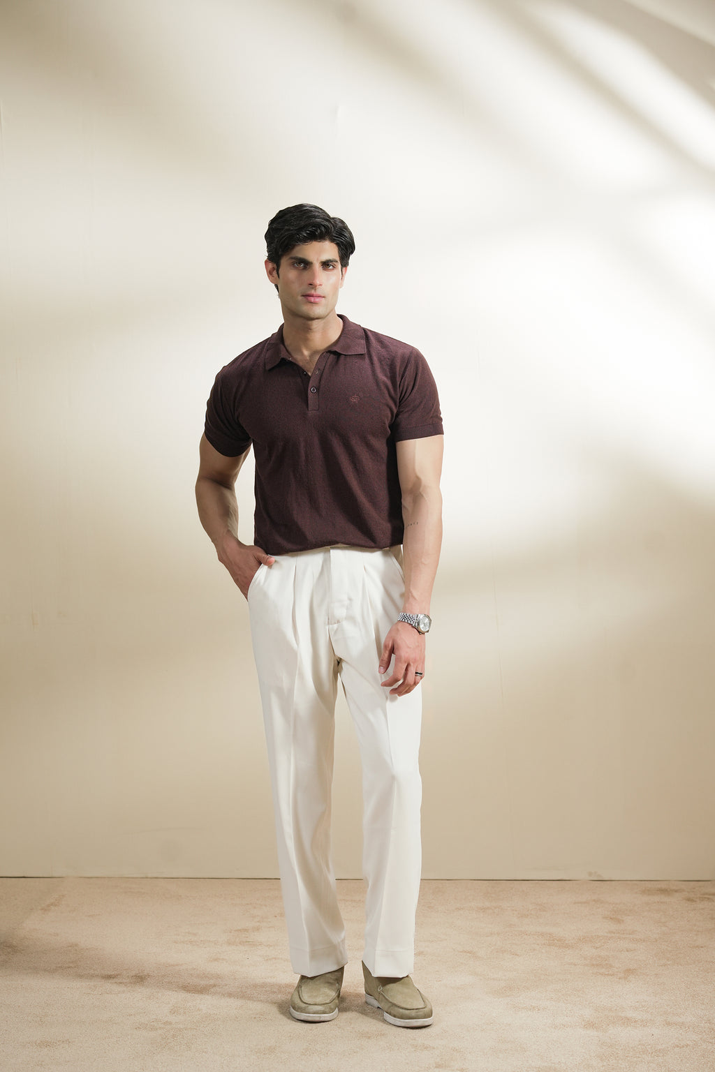Fine Knit Signature Polo (MKP-21)