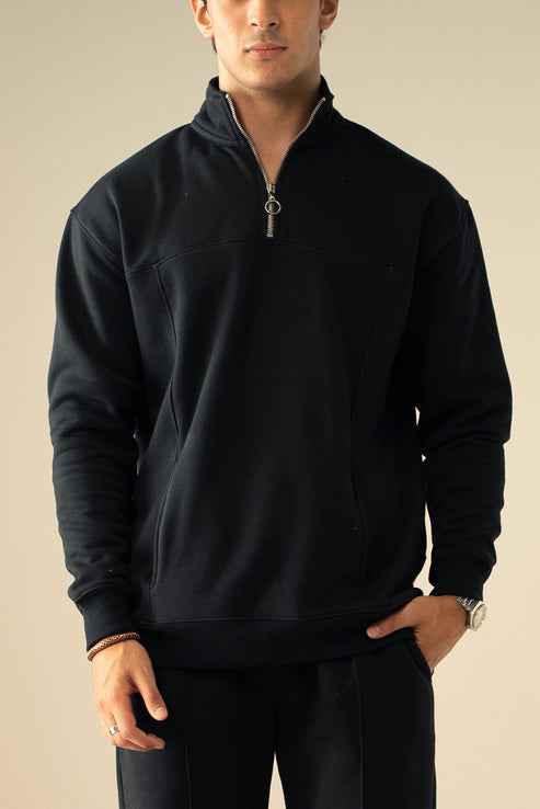 Smoke black Sweatshirt for Unisex