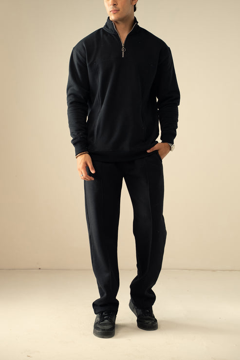 Smoke black Sweatshirt for Unisex