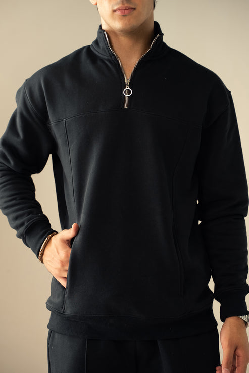 Smoke black Sweatshirt for Unisex