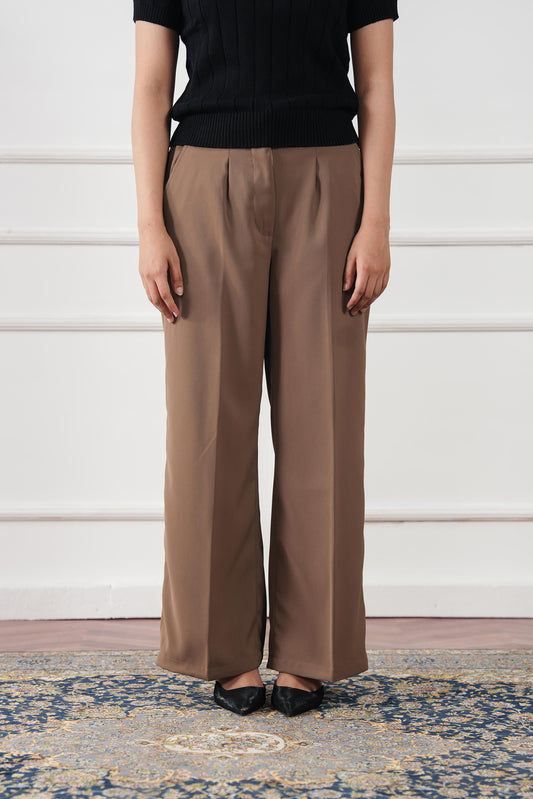 Straight Pleated Pant (WDP-02)