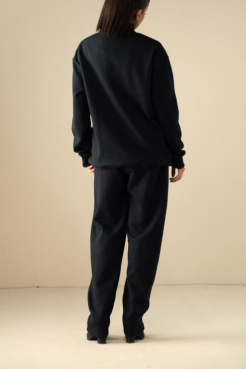 Smoke black Sweatshirt for Unisex