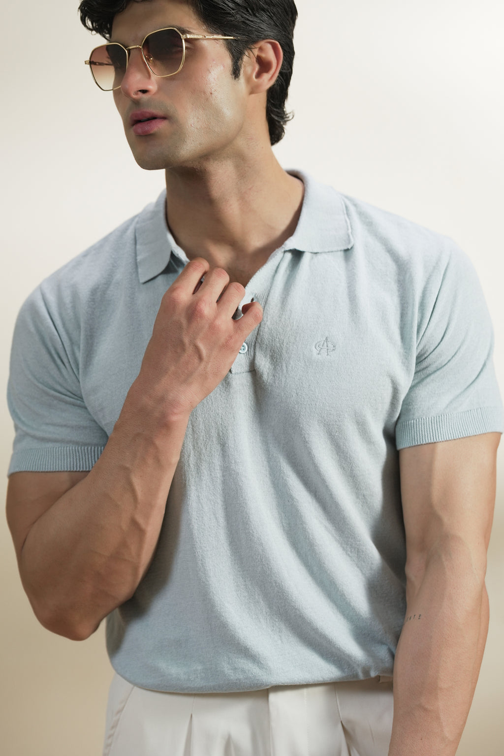 Fine Knit Signature Polo (MKP-23)