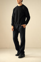 Waffle Knit Sweatshirt (MSS-02)