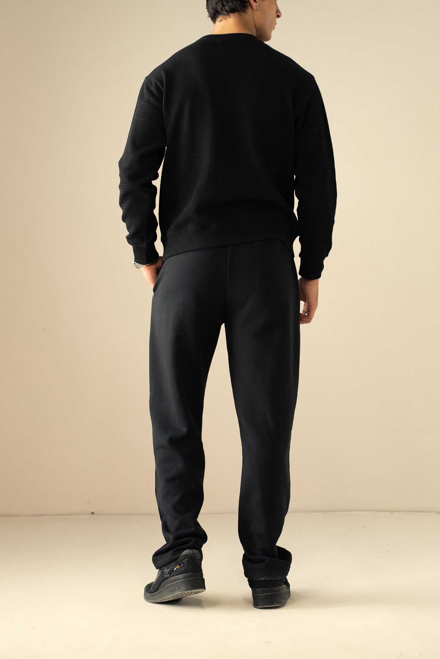 Waffle Knit Sweatshirt (MSS-02)