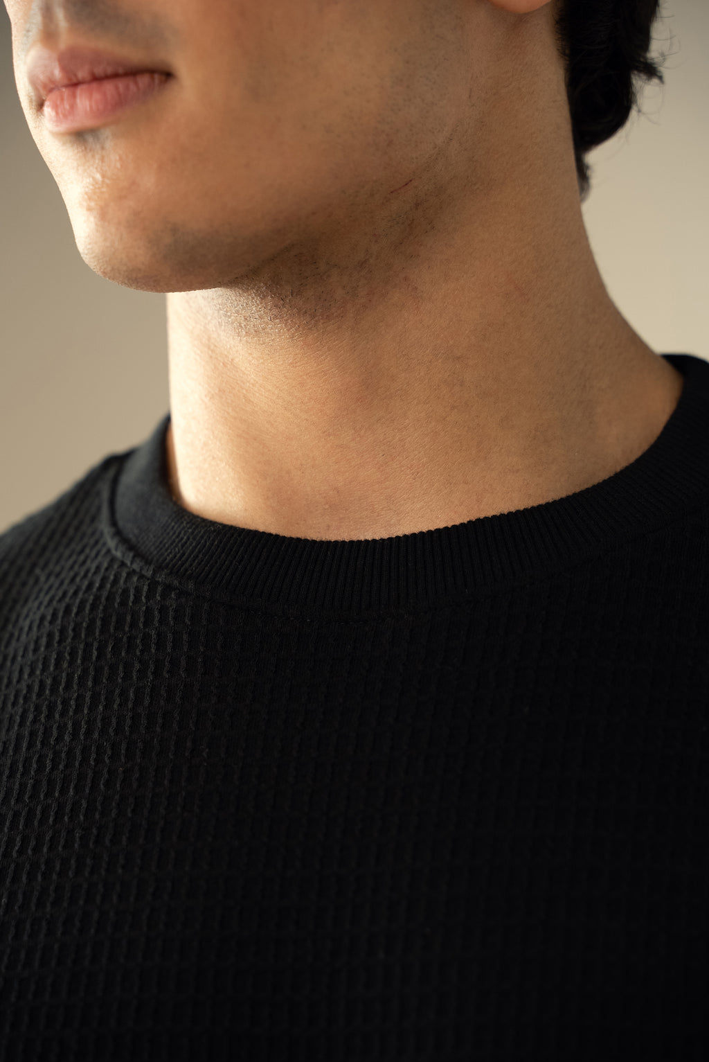 Waffle Knit Sweatshirt (MSS-02)