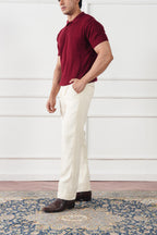 Cable Knit Polo Shirt (MKP-08)