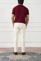 Cable Knit Polo Shirt (MKP-08)