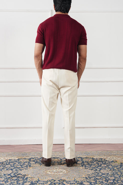 Maroon Polo Shirt for Men